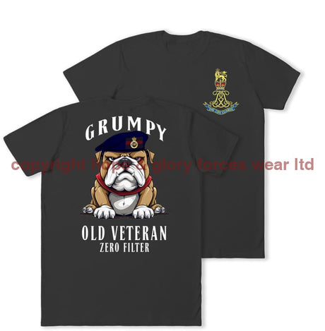 Grumpy Old Life Guards Veteran Double Print T-Shirt