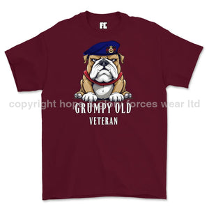 Grumpy Old Life Guards Veteran Printed T-Shirt Small 34/36’’ / Maroon