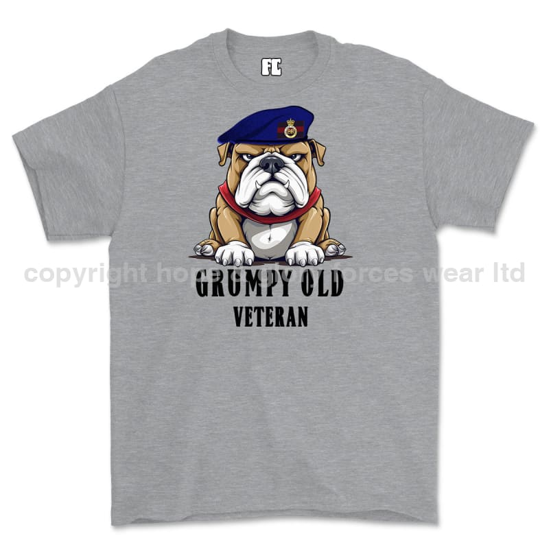 Grumpy Old Life Guards Veteran Printed T-Shirt Small 34/36’’ / Sports Grey