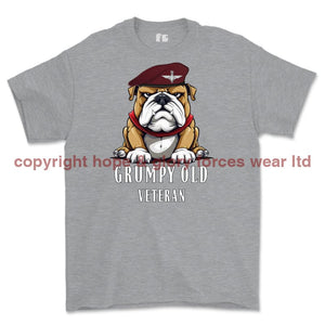 Grumpy Old PARA Veteran Printed T-Shirt