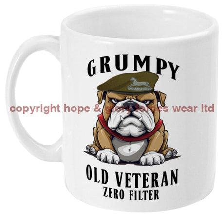 Grumpy Old POW Own Regiment of Yorkshire Veteran Ceramic Mug