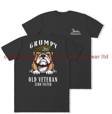 Grumpy Old POW Own Regiment of Yorkshire Veteran Double Print T-Shirt