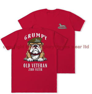 Grumpy Old POW Own Regiment of Yorkshire Veteran Double Print T-Shirt