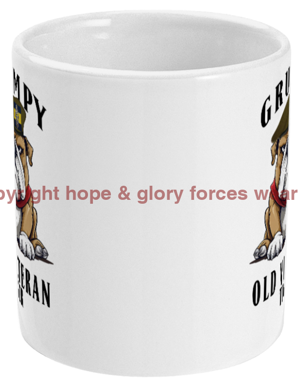 Grumpy Old PWRR Veteran Tiger Ceramic Mug