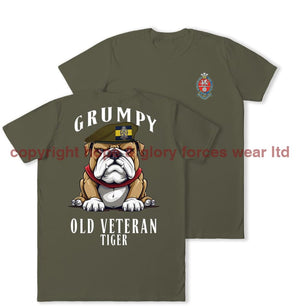 Grumpy Old PWRR Veteran Tiger Double Print T-Shirt