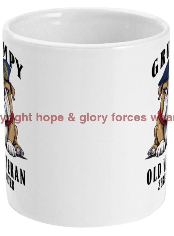 Grumpy Old RAF Veteran Ceramic Mug