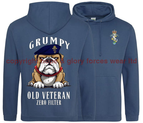 Grumpy Old REME Veteran Double Side Printed Hoodie