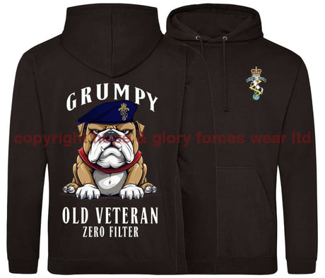 Grumpy Old REME Veteran Double Side Printed Hoodie