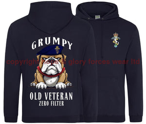 Grumpy Old REME Veteran Double Side Printed Hoodie