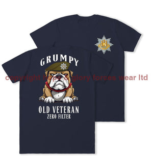 Grumpy Old Royal Anglian Veteran Double Print T-Shirt