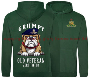 Grumpy Old Royal Artillery Veteran Double Side Printed Hoodie