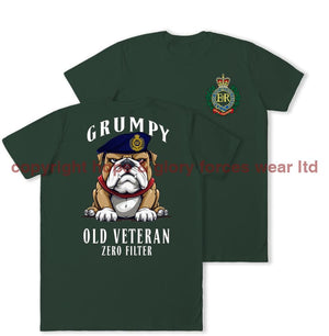 Grumpy Old Royal Engineers Veteran Double Print T-Shirt