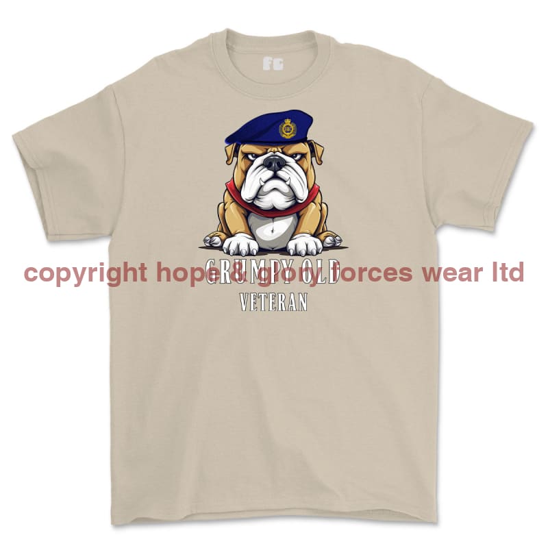 Grumpy Old Royal Engineers Veteran Printed T-Shirt