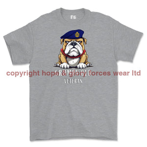 Grumpy Old Royal Engineers Veteran Printed T-Shirt