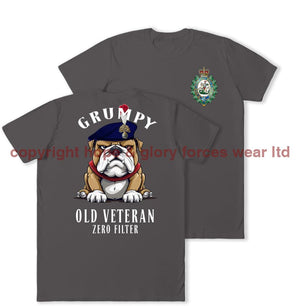 Grumpy Old Fusilier Veteran Double Print T-Shirt