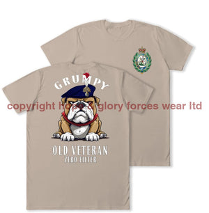 Grumpy Old Fusilier Veteran Double Print T-Shirt