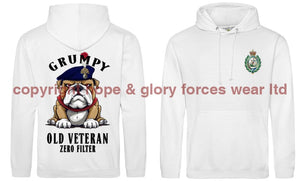 Grumpy Old Fusilier Veteran Double Side Printed Hoodie