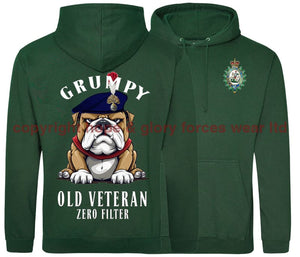 Grumpy Old Fusilier Veteran Double Side Printed Hoodie