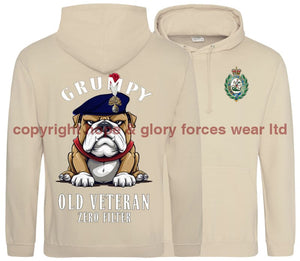 Grumpy Old Fusilier Veteran Double Side Printed Hoodie