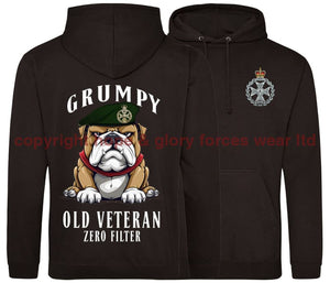 Grumpy Old Royal Green Jackets Veteran Double Side Printed Hoodie