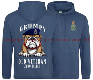 Grumpy Old Royal Horse Artillery Veteran Double Side Printed Hoodie