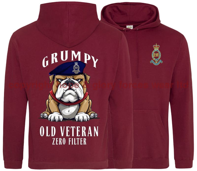 Grumpy Old Royal Horse Artillery Veteran Double Side Printed Hoodie