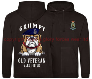 Grumpy Old Royal Horse Artillery Veteran Double Side Printed Hoodie