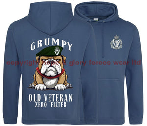 Grumpy Old Royal Irish Regiment Veteran Double Side Printed Hoodie