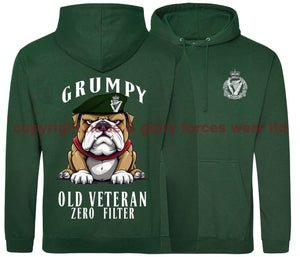 Grumpy Old Royal Irish Regiment Veteran Double Side Printed Hoodie