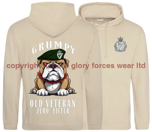 Grumpy Old Royal Irish Regiment Veteran Double Side Printed Hoodie