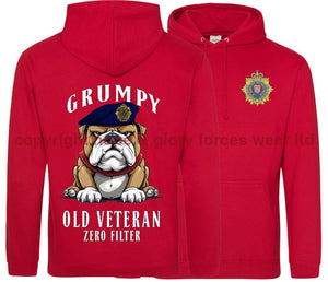 Grumpy Old Royal Logistic Corps Veteran Double Side Printed Hoodie