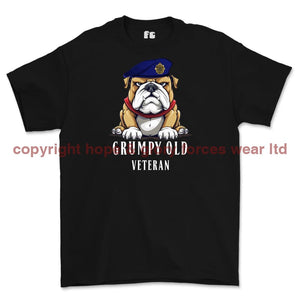 Grumpy Old Royal Logistic Corps Veteran Printed T-Shirt