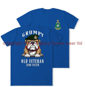 Grumpy Old Royal Marines Veteran Double Print T-Shirt