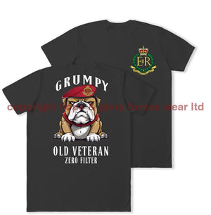 Grumpy Old Royal Military Police Veteran Double Print T-Shirt