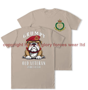 Grumpy Old Royal Military Police Veteran Double Print T-Shirt