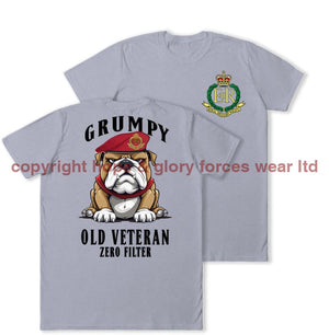 Grumpy Old Royal Military Police Veteran Double Print T-Shirt