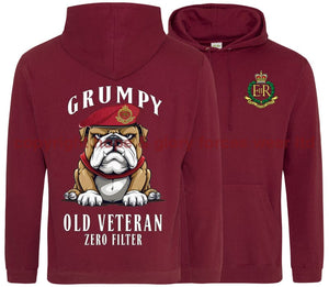 Grumpy Old Royal Military Police Veteran Double Side Printed Hoodie