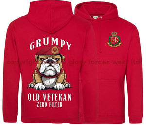 Grumpy Old Royal Military Police Veteran Double Side Printed Hoodie