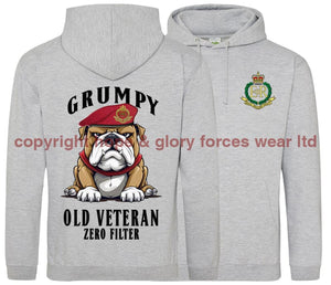 Grumpy Old Royal Military Police Veteran Double Side Printed Hoodie