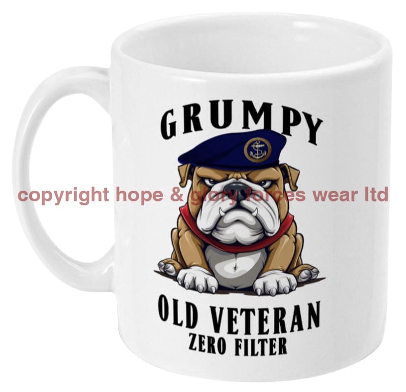 Grumpy Old Royal Navy Veteran Ceramic Mug