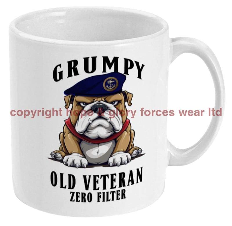 Grumpy Old Royal Navy Veteran Ceramic Mug