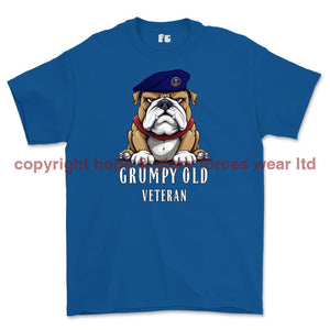 Grumpy Old Royal Navy Veteran Printed T-Shirt Small 34/36’’ / Blue