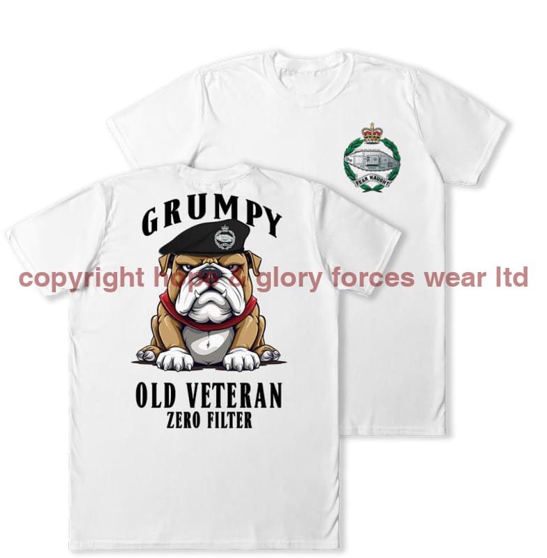 Grumpy Old RTR Tankie Veteran Double Print T-Shirt