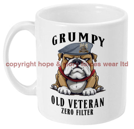 Grumpy Old Scots Dragoon Guards Veteran Ceramic Mug