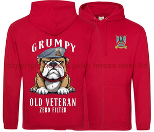 Grumpy Old Scots Dragoon Guards Veteran Double Side Printed Hoodie