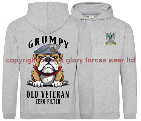 Grumpy Old Scots Dragoon Guards Veteran Double Side Printed Hoodie