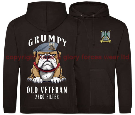 Grumpy Old Scots Dragoon Guards Veteran Double Side Printed Hoodie