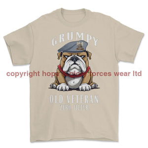 Grumpy Old Scots Dragoon Guards Veteran Printed T-Shirt