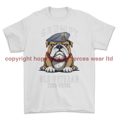 Grumpy Old Scots Dragoon Guards Veteran Printed T-Shirt