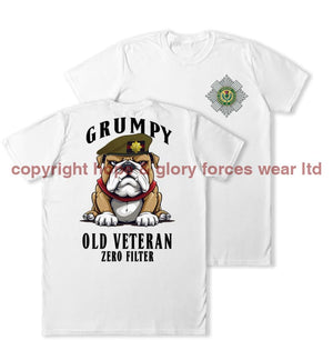 Grumpy Old Scots Guards Veteran Double Print T-Shirt